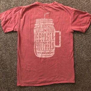 Comfort Colors Georgia Southern T-shirt Pink